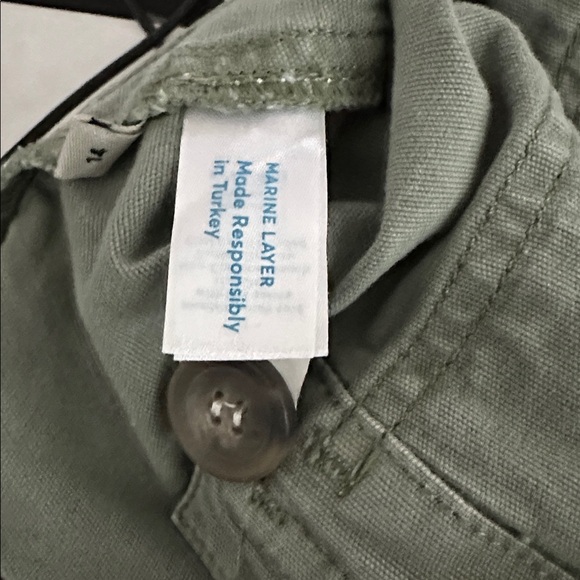 Marine Layer Aria Utility Cargo Olive Green Pants Size 14 NWT - Picture 13 of 16